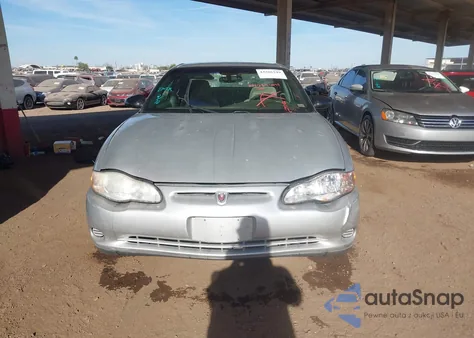 2000 Chevrolet Monte Carlo Ls z USA, uszkodzony, nr VIN 2G1WW12E0Y9275482